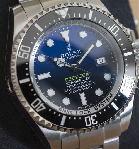 rolex bleu deepsee